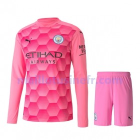 Maillot de Foot Manchester City Gardien Troisième 2020-21 Manches Longues - Enfant